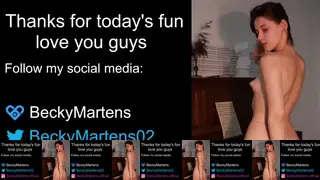 Beckymartens Cam Show Recorded 2024-04-06