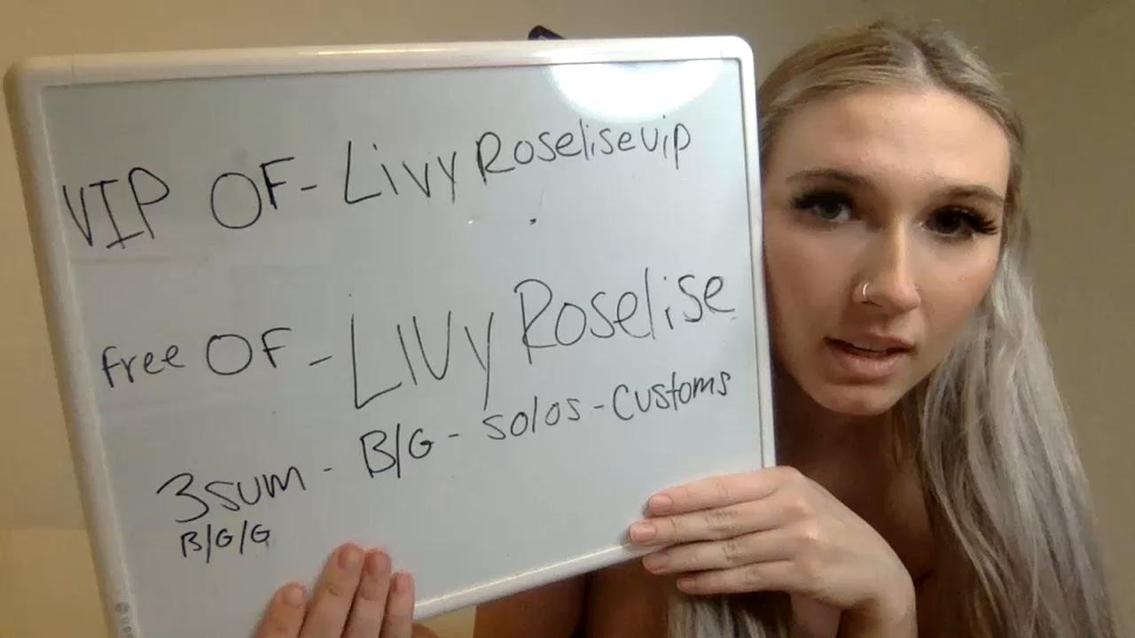 Livyroselise Cam Show Recorded 2023-12-26 Chaturbate