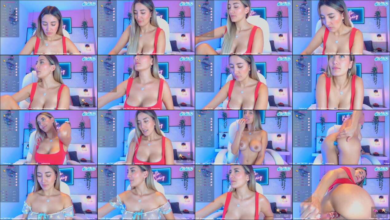 B3llaSpring Cam Show Recorded 2024-02-22
