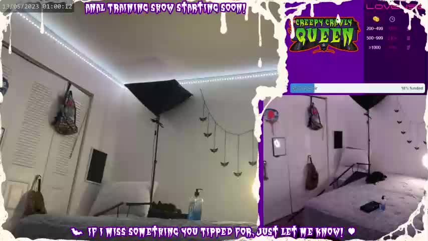 Creepycrawlyqueen Cam Show Recorded 2023-05-12 Chaturbate