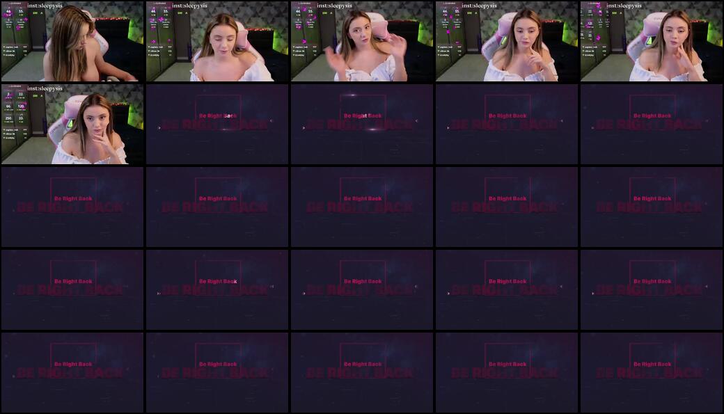 SleepySIS Cam Show Recorded 2024-10-22