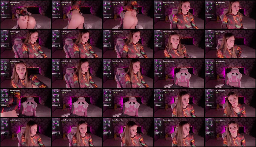 SleepySIS Cam Show Recorded 2024-12-08