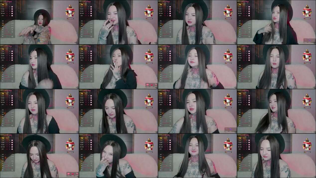 Tattoo-kim Cam Show Recorded 2024-12-21