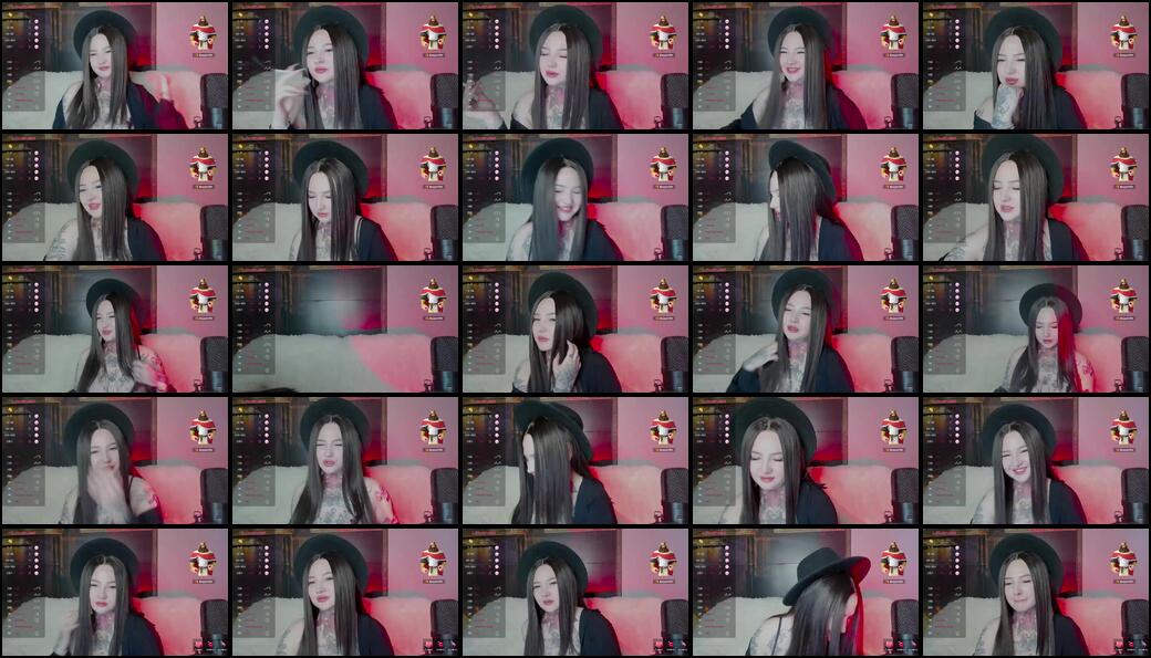 Tattoo-kim Cam Show Recorded 2024-12-21