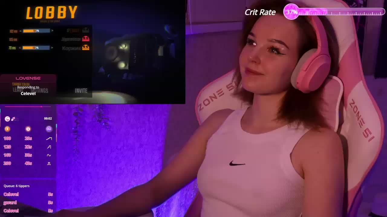 InCaroline Cam Show Recorded 2025-04-25