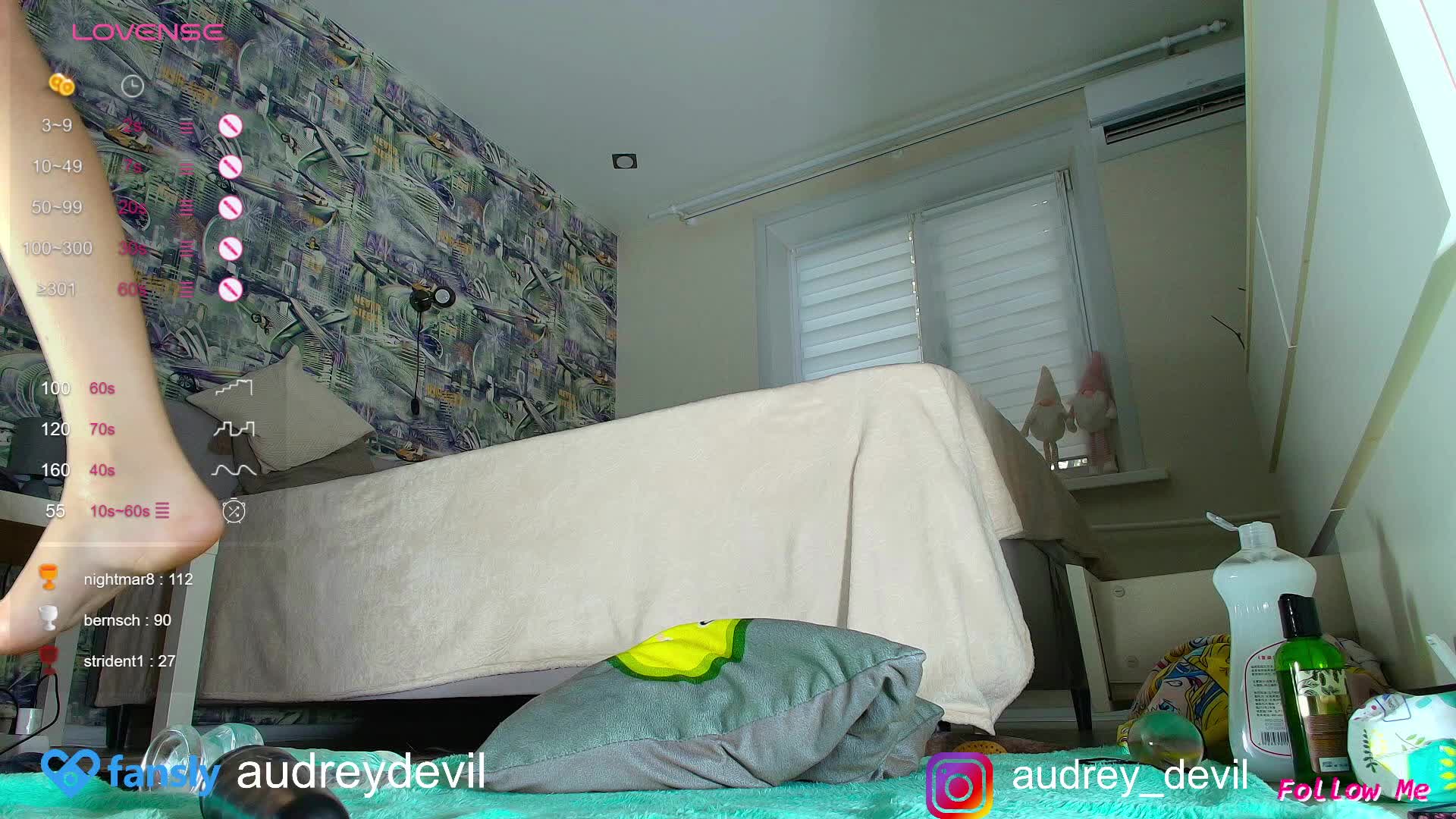 AudreyDevil Cam Show Recorded 2025-05-04