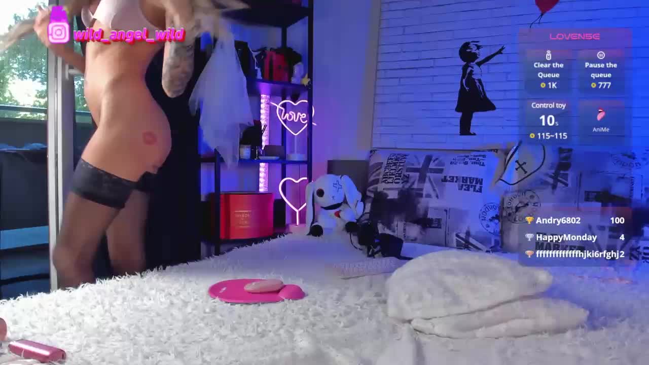 WILD-ANGEL777 Cam Show Recorded 2025-05-12