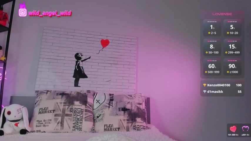WILD-ANGEL777 Cam Show Recorded 2025-05-13