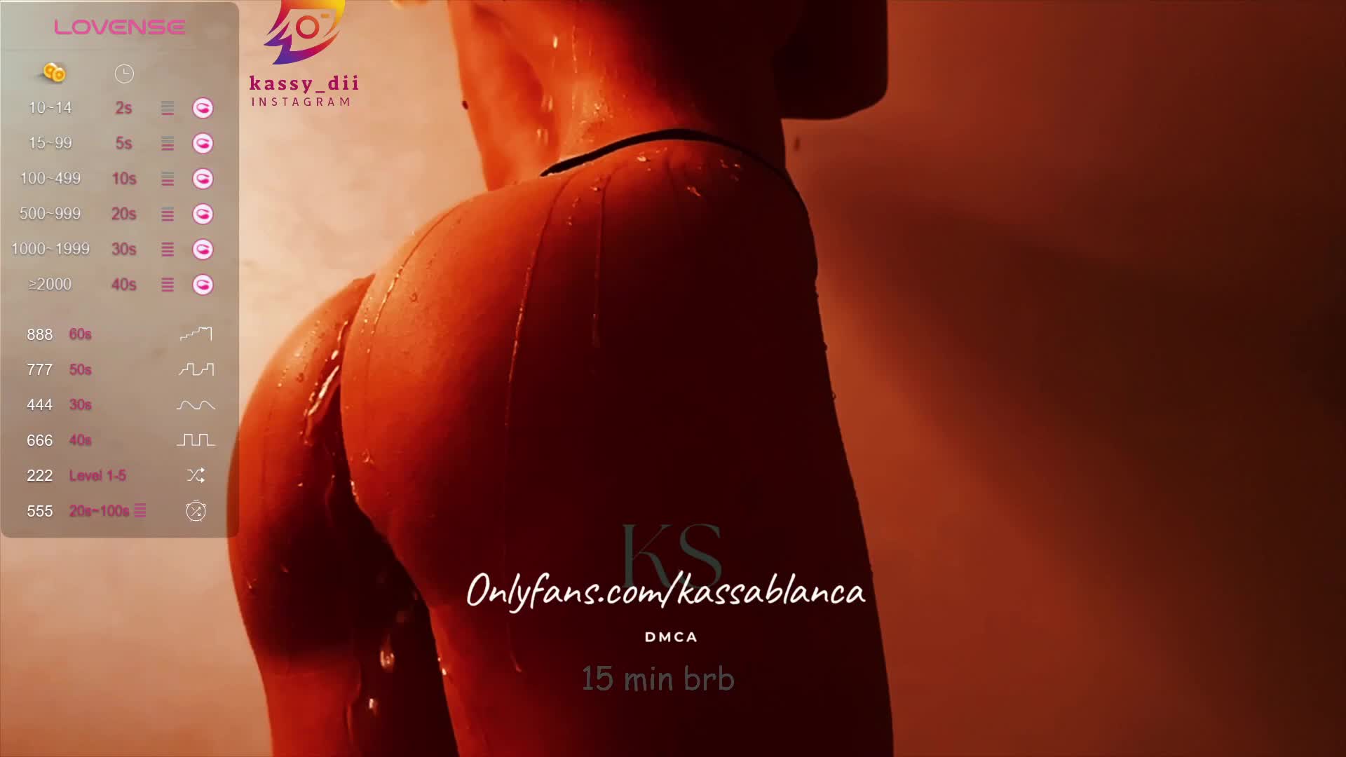 Kassablanca Cam Show Recorded 2025-05-14