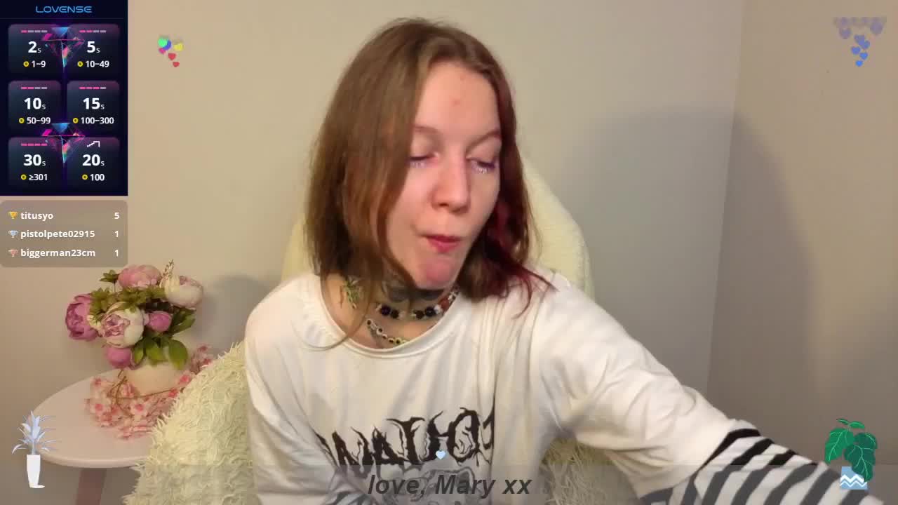 Mary-Xextra Cam Show Recorded 2025-05-21