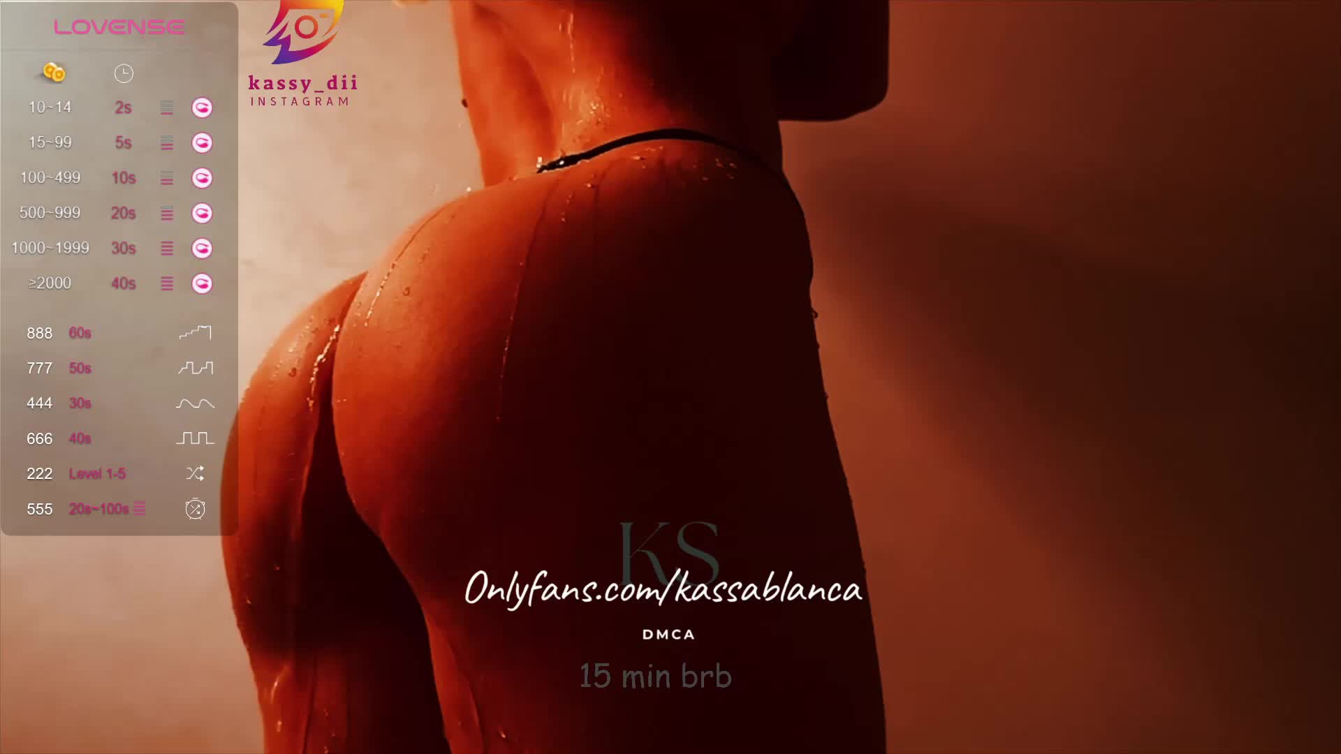 Kassablanca Cam Show Recorded 2025-05-22