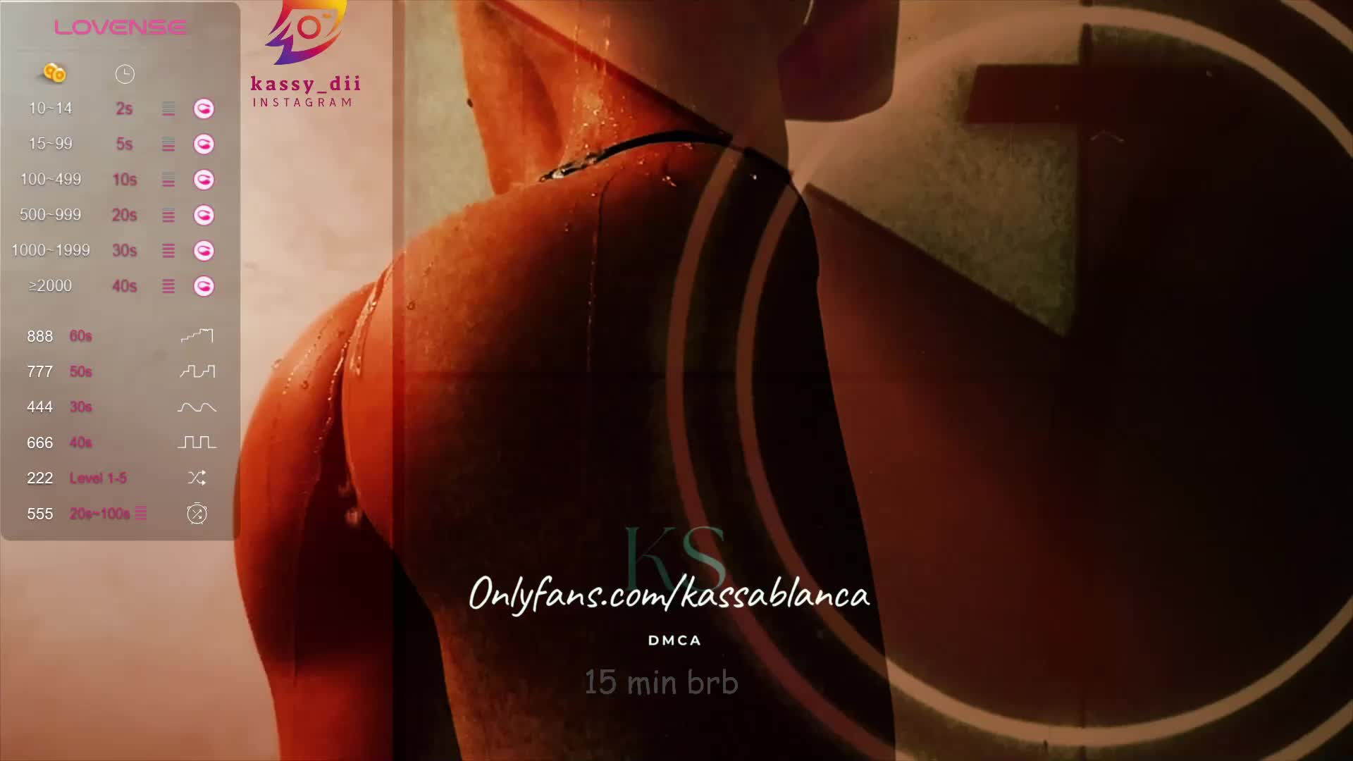 Kassablanca Cam Show Recorded 2025-05-23